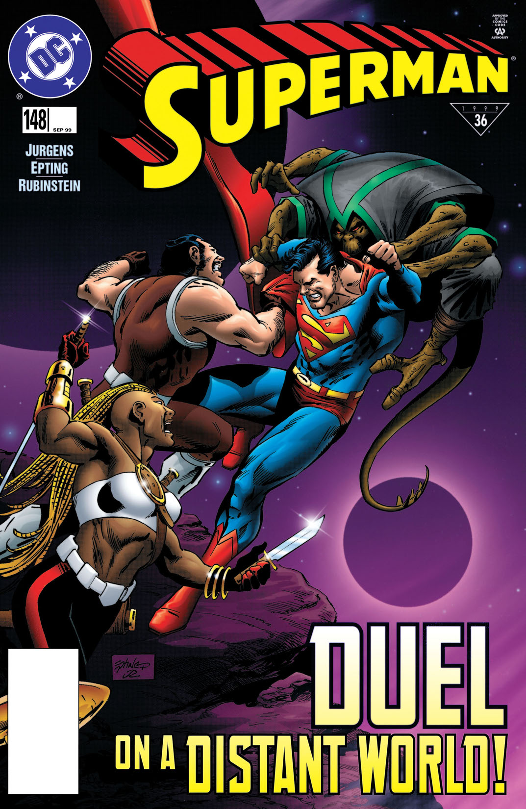 Superman (1986-2006) #148 preview images