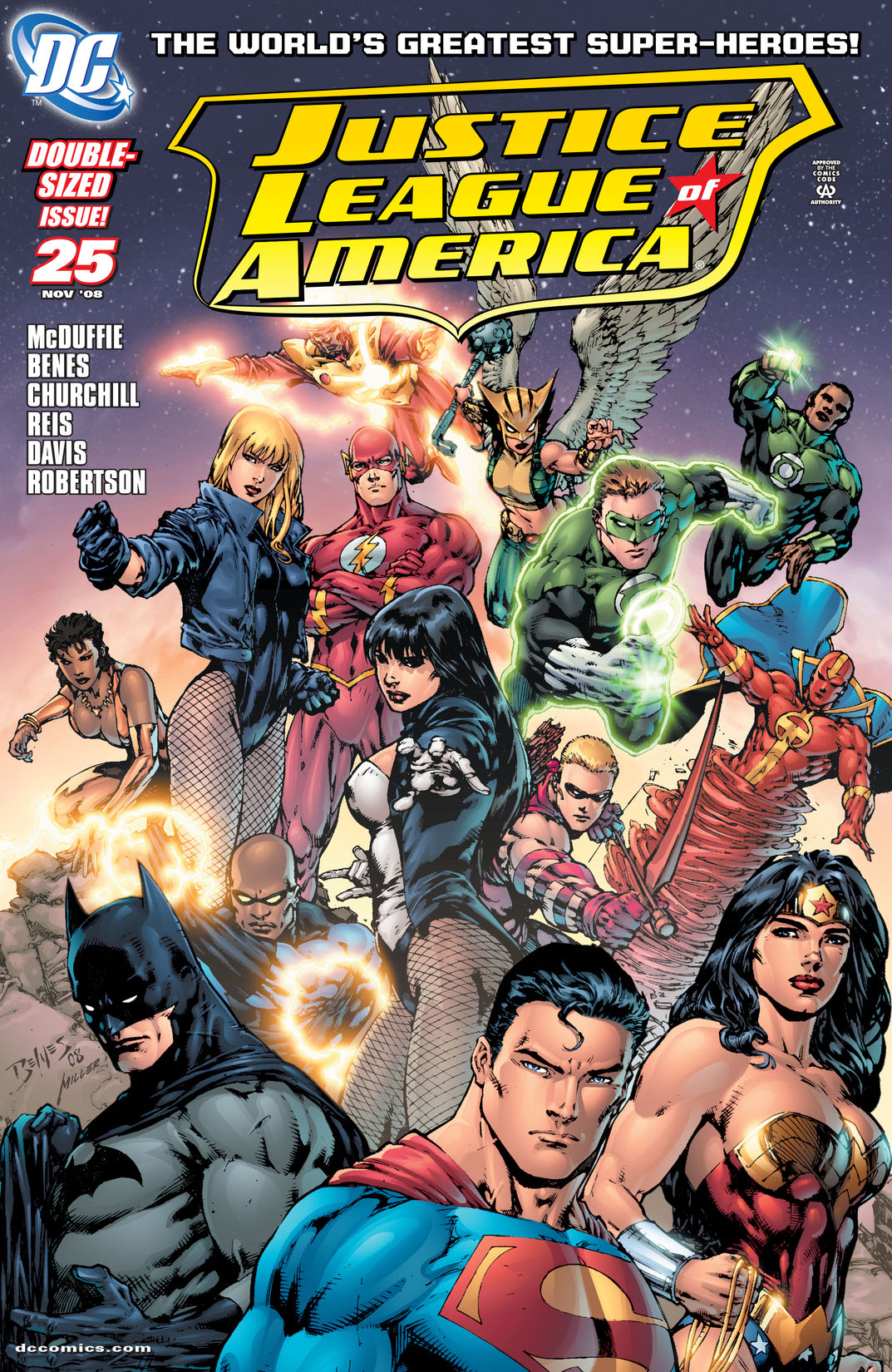 Justice League of America (2006-) #25 preview images