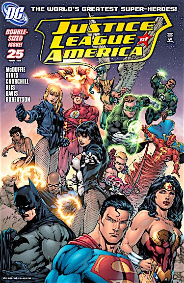 Justice League of America (2006-) #25 preview images