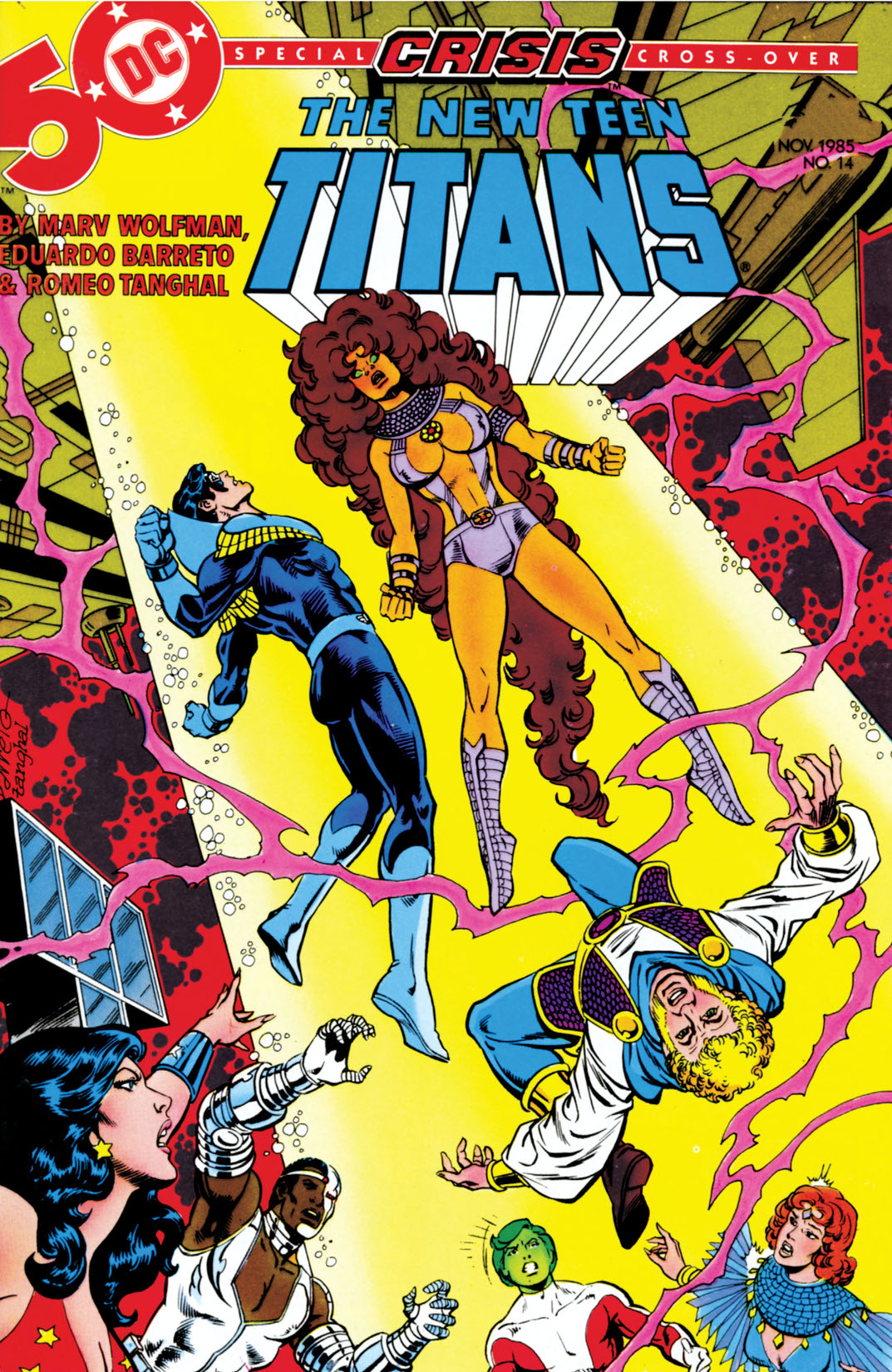 The New Teen Titans #14 preview images