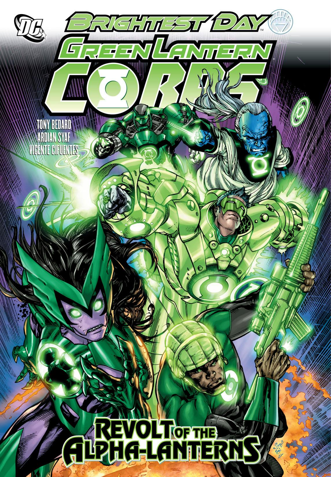 Green Lantern Corps: Revolt of the Alpha Lanterns preview images