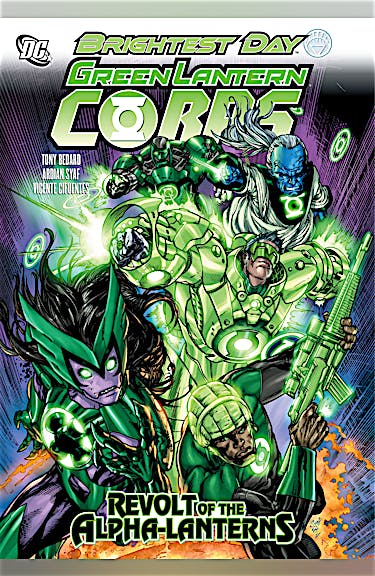 Green Lantern Corps: Revolt of the Alpha Lanterns preview images