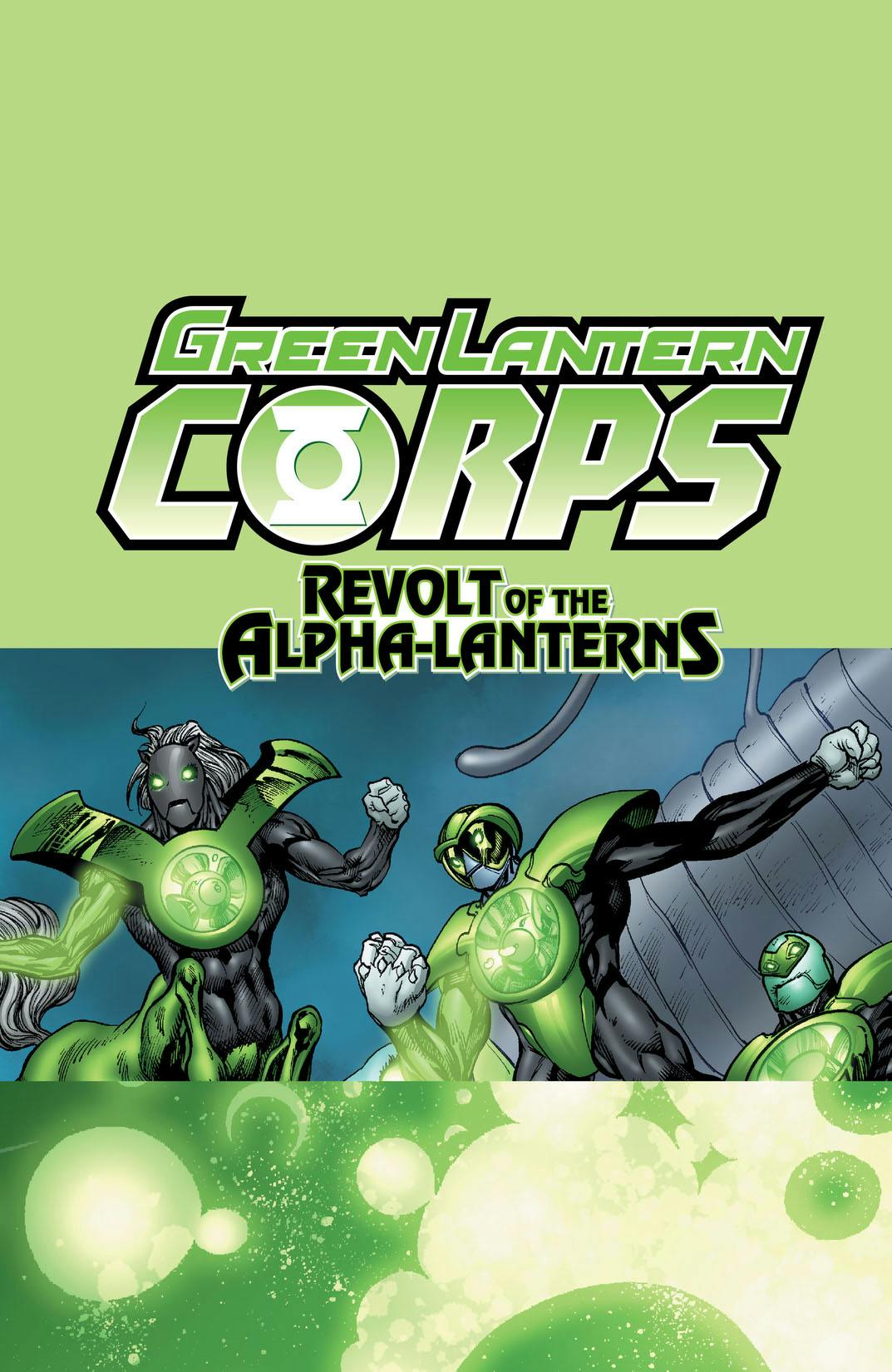 Green Lantern Corps Revolt of the Alpha Lanterns