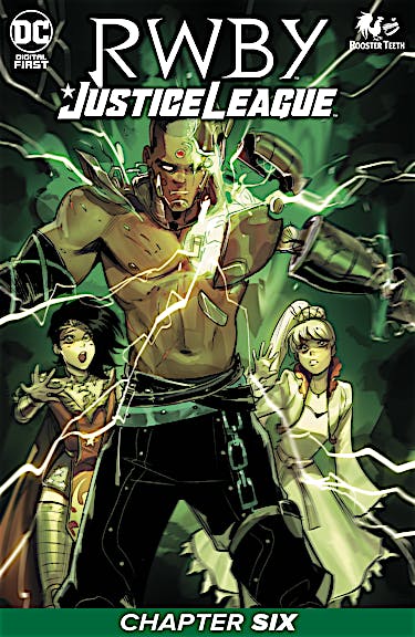 RWBY/Justice League #6 preview images