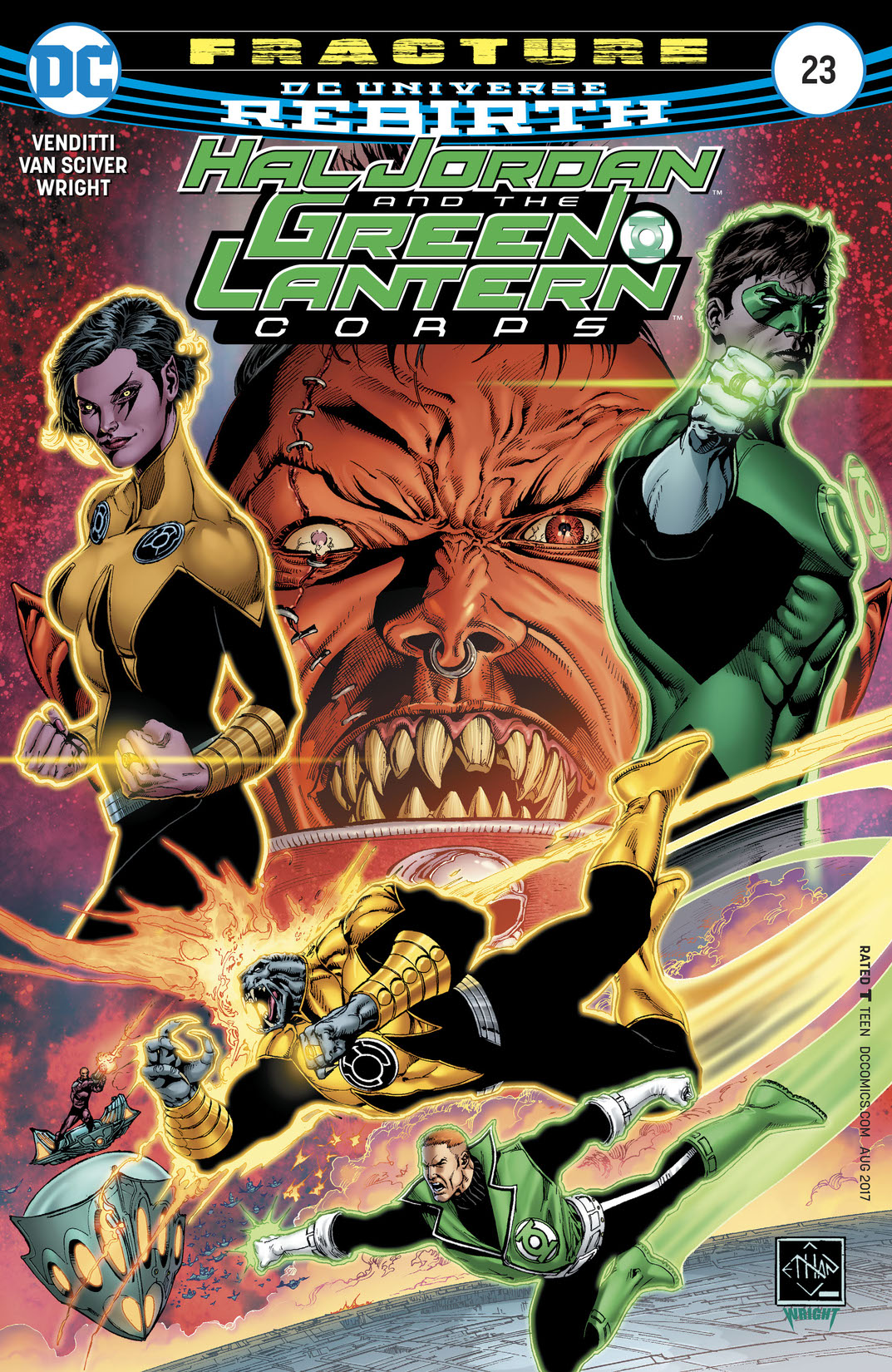 Hal Jordan and The Green Lantern Corps #23 preview images