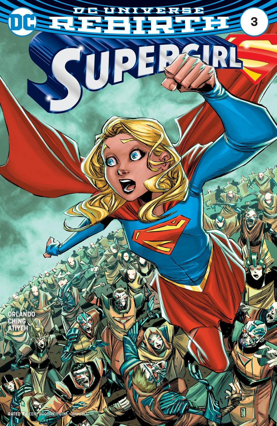 Supergirl (2016-) #3 preview images