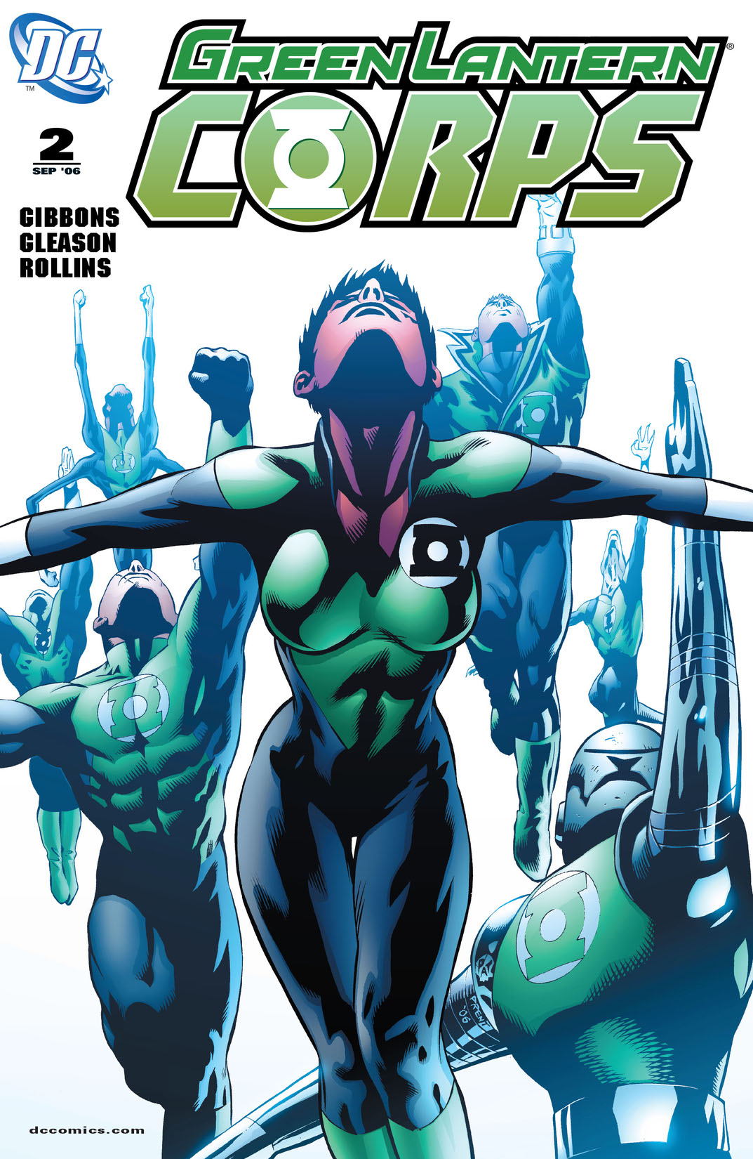 Green Lantern Corps (2006-) #2 preview images