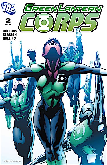 Green Lantern Corps (2006-) #2 preview images