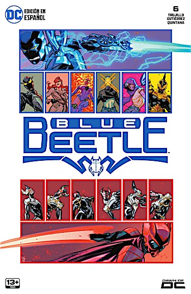 Blue Beetle #6 (Spanish Language Version) preview images
