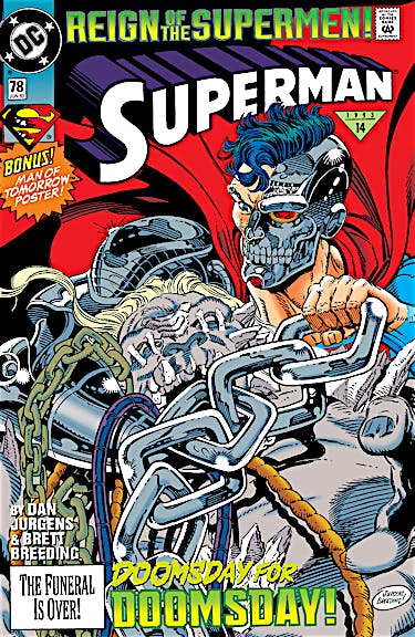 Superman (1986-) #78 preview images