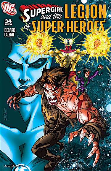 Supergirl and The Legion of Super-Heroes (2006-) #34 preview images