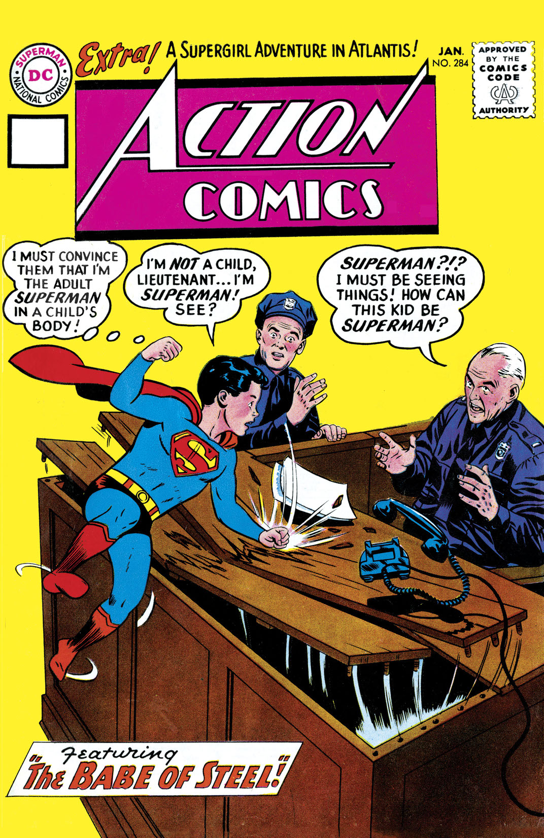 Action Comics (1938-) #284 preview images