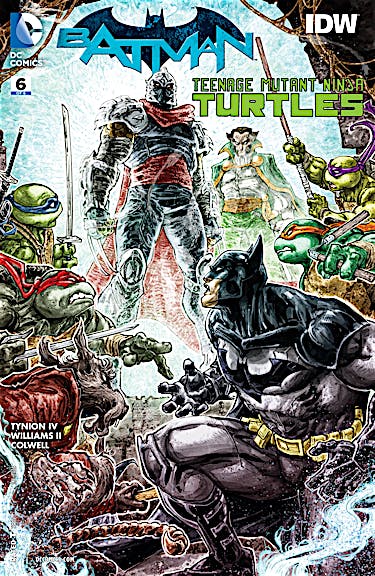 Batman/Teenage Mutant Ninja Turtles #6 preview images