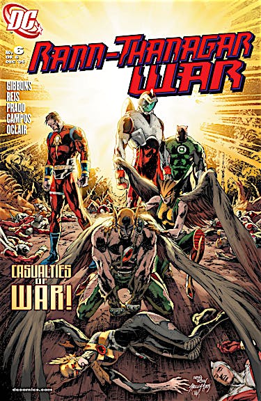 Rann Thanagar War #6 preview images