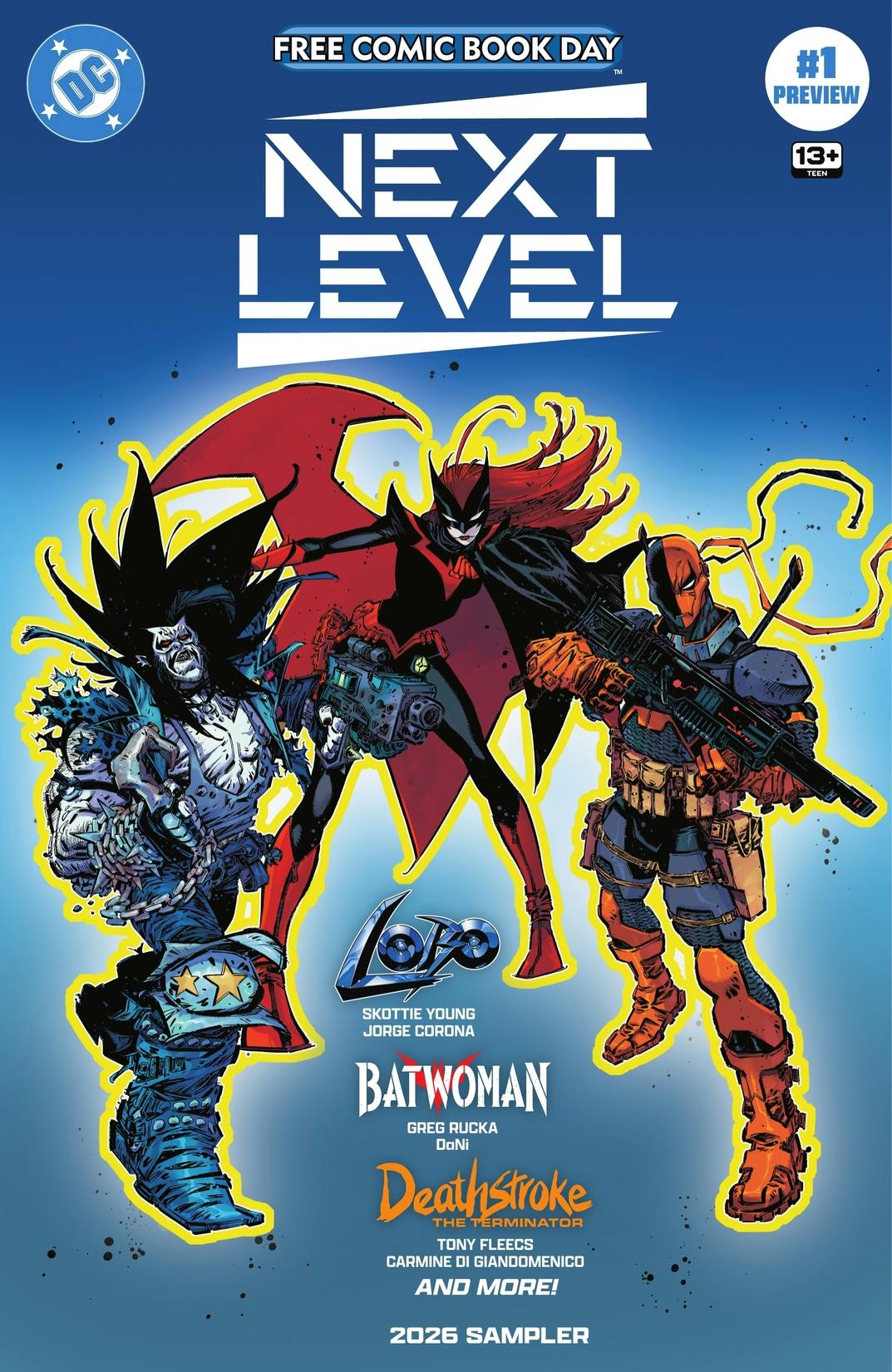 DC Next Level Sampler FCBD 2026 #1 preview images