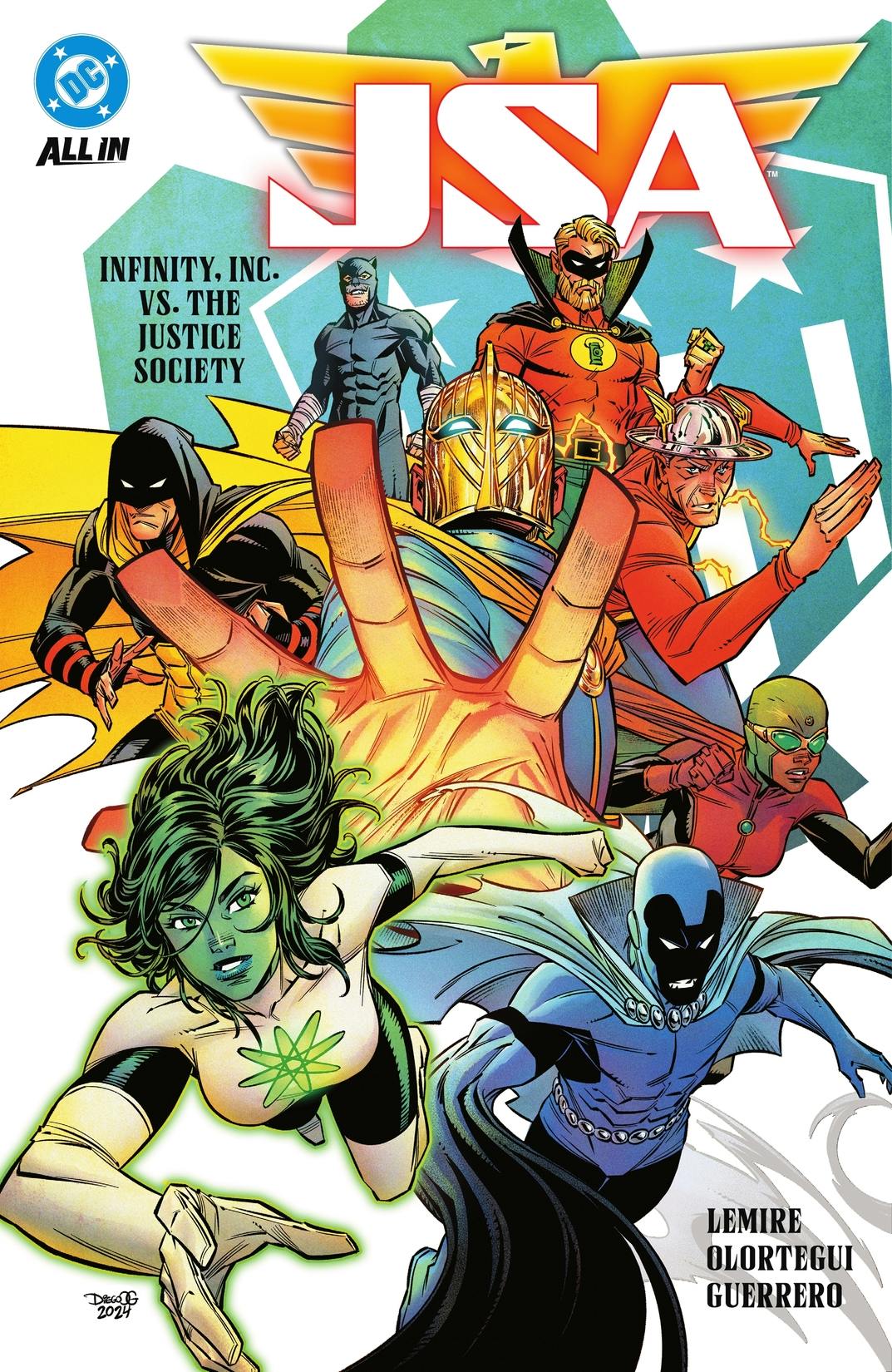 JSA Vol. 1: Infinity, Inc vs. The Justice Society preview images