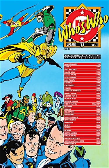 Who's Who Update 1988 #1 preview images
