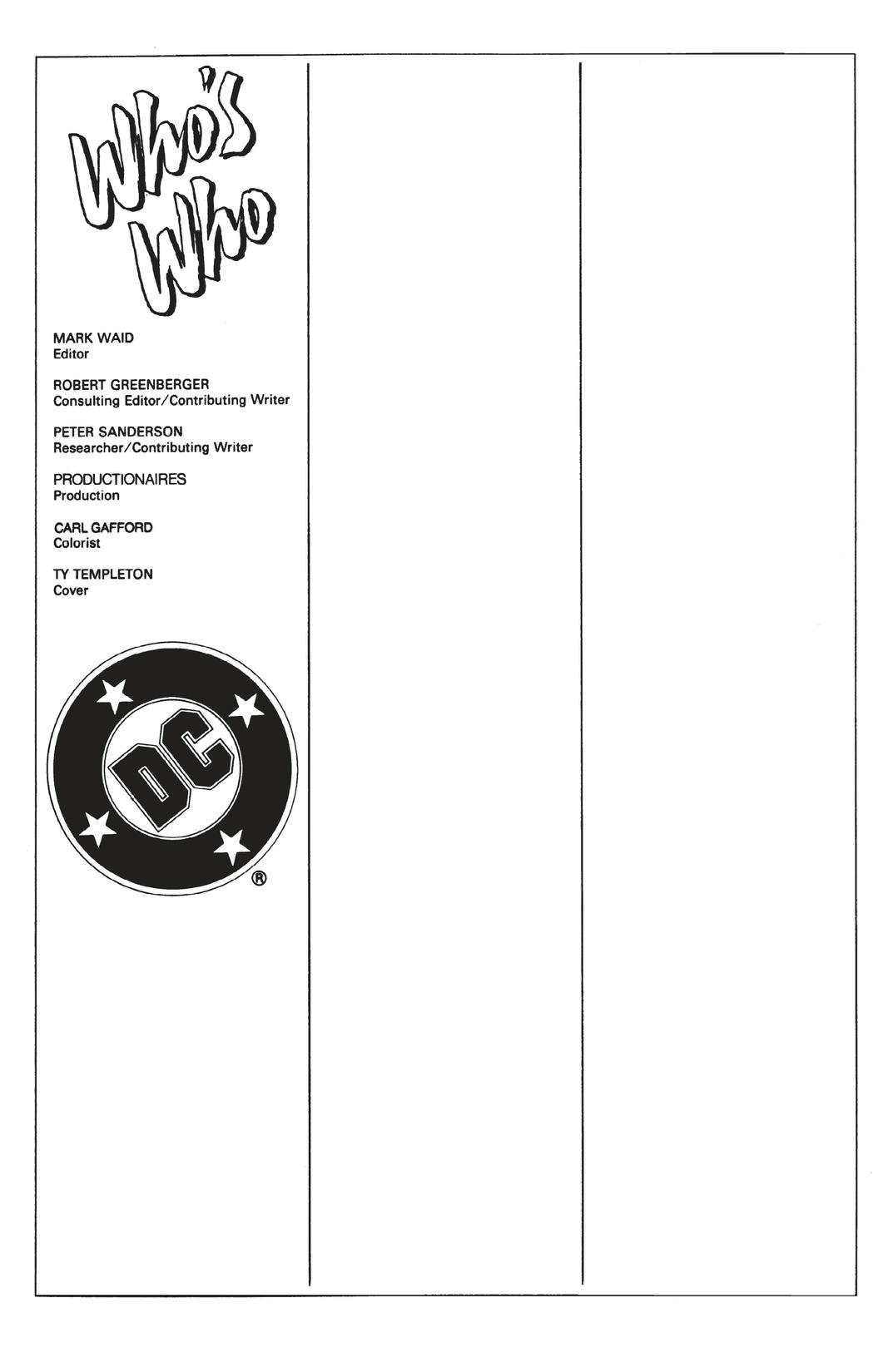 Who's Who Update 1988 series preview2