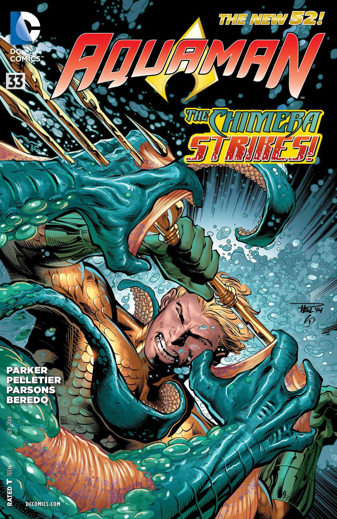 Aquaman (2011-) #33 preview images