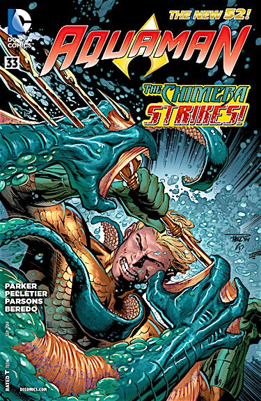 Aquaman (2011-) #33 preview images