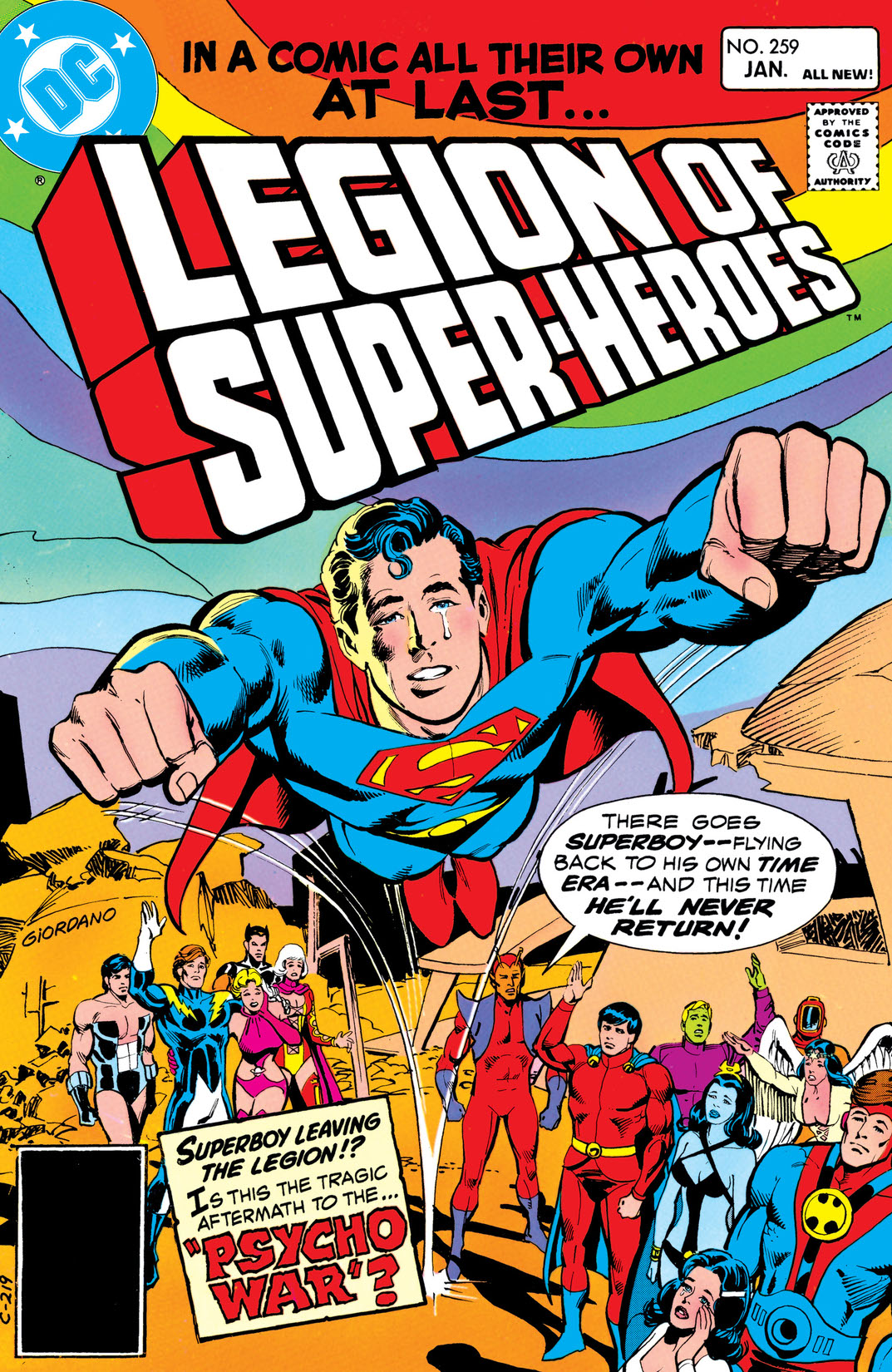 The Legion of Super-Heroes (1980-) #259 preview images