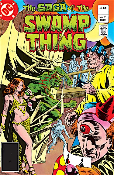 The Saga of the Swamp Thing (1982-) #7 preview images