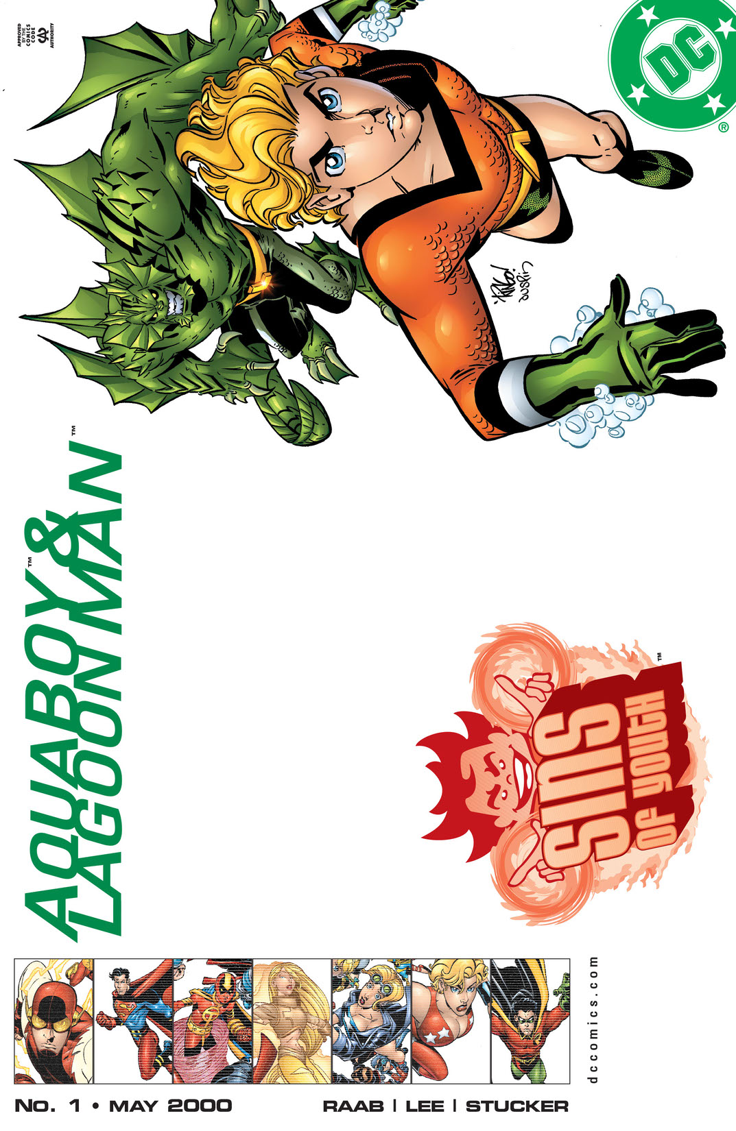 Sins of Youth: Aquaboy/Lagoon Man #1 preview images