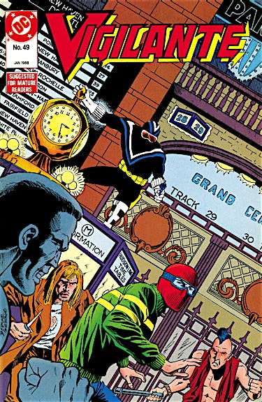 The Vigilante #49 preview images