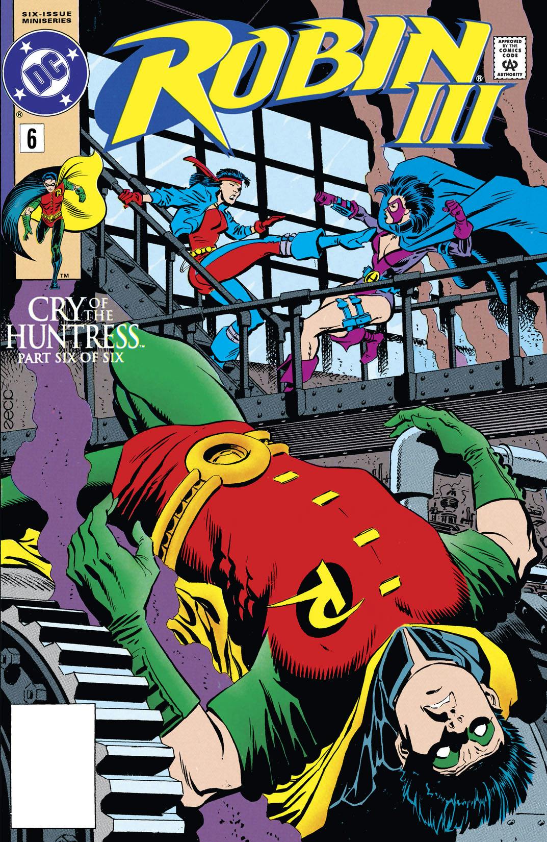Robin III: Huntress #6 preview images