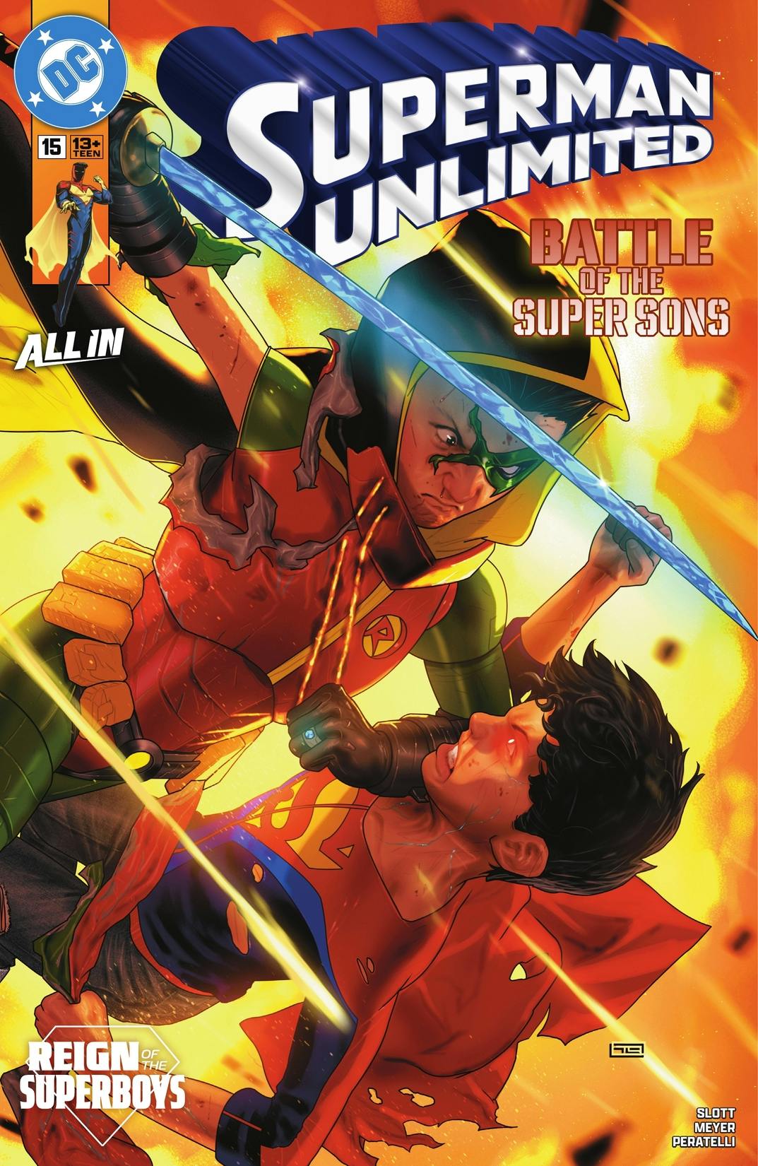 Superman Unlimited #15 preview images
