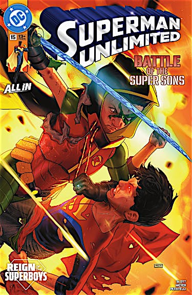 Superman Unlimited #15 preview images