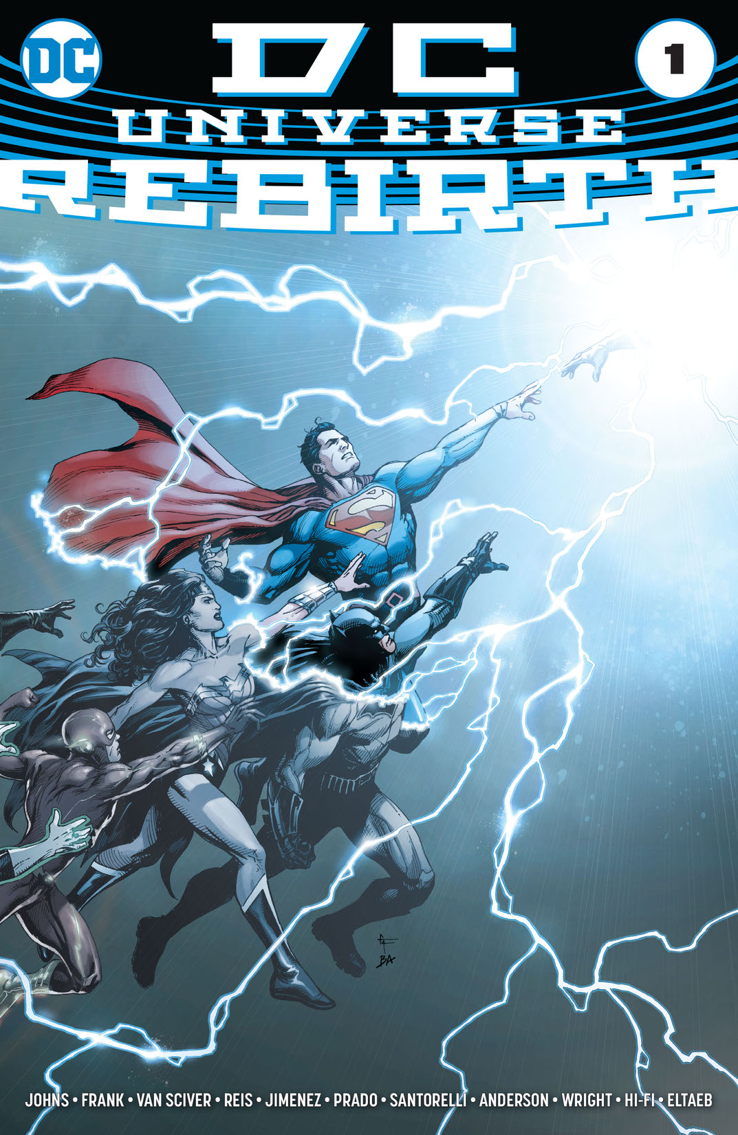 DC Universe: Rebirth #1 preview images
