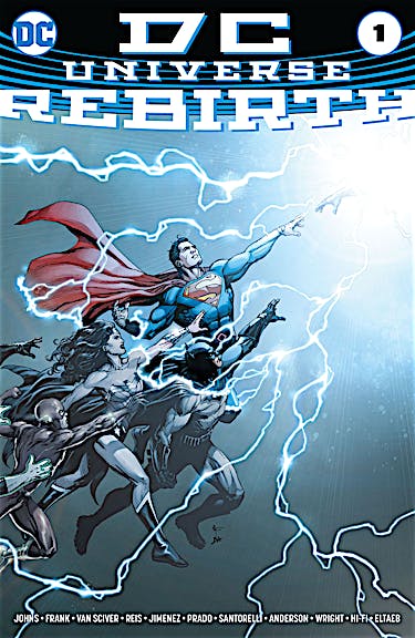 DC Universe: Rebirth #1 preview images