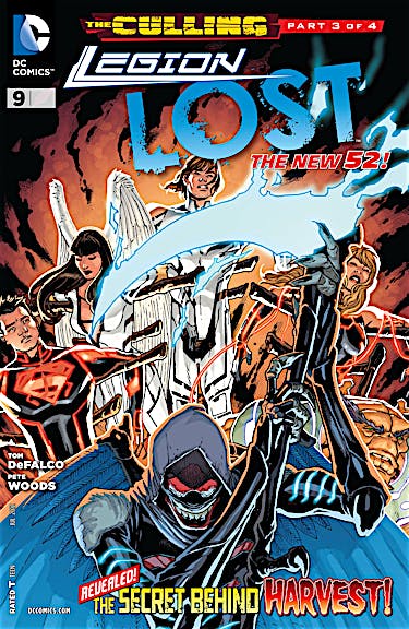 Legion Lost (2011-) #9 preview images