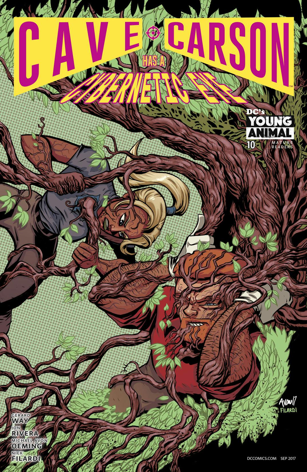 Cave Carson Has a Cybernetic Eye #10 preview images