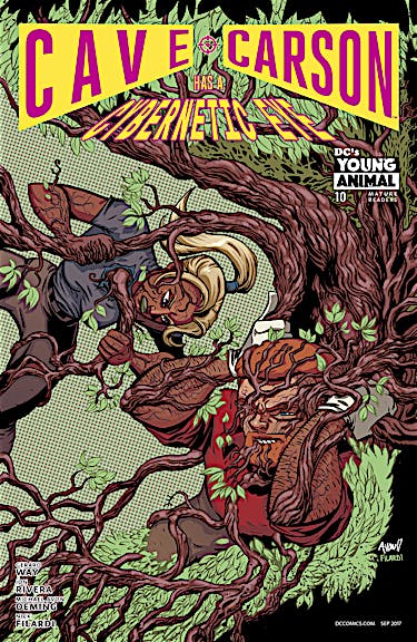 Cave Carson Has a Cybernetic Eye #10 preview images