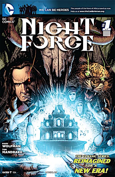Night Force #1 preview images