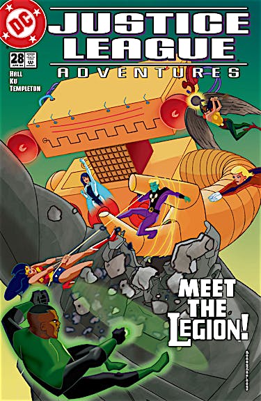 Justice League Adventures #28 preview images