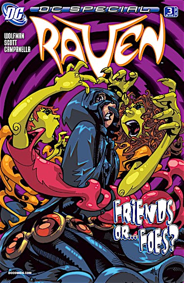 DC Special Raven #3 preview images