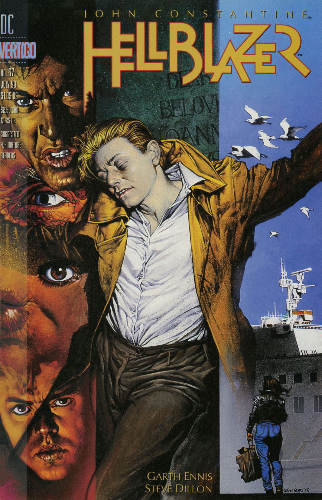 Hellblazer #67 preview images