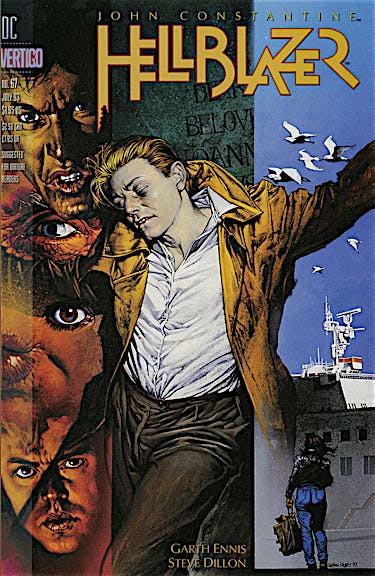 Hellblazer #67 preview images
