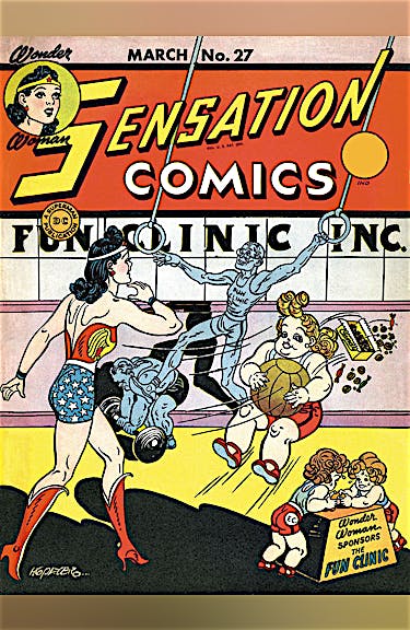 Sensation Comics #27 preview images