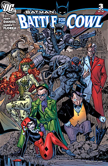 Batman: Battle for the Cowl #3 preview images