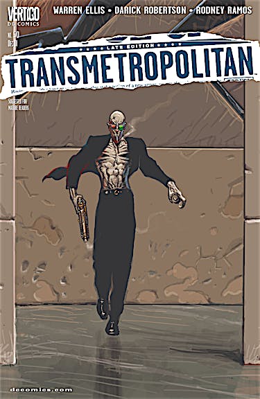 Transmetropolitan #50 preview images