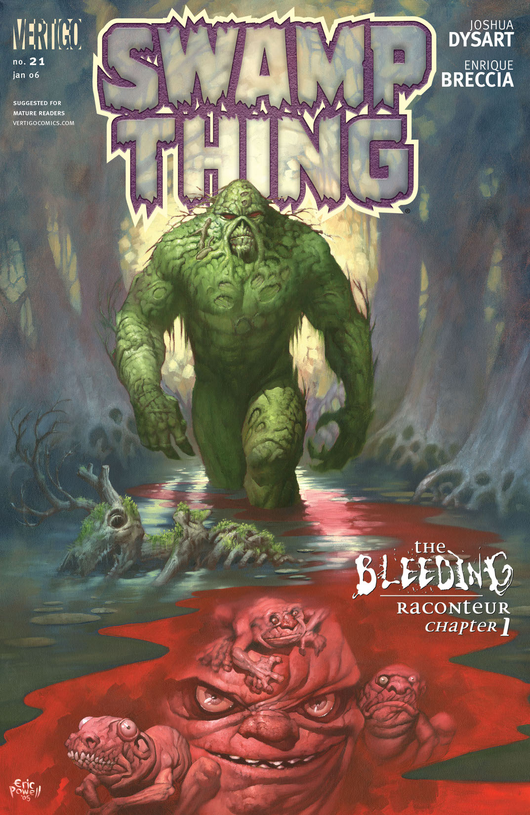 Swamp Thing (2004-) #21 preview images