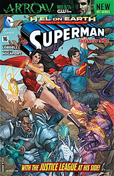Superman (2011-) #16 preview images