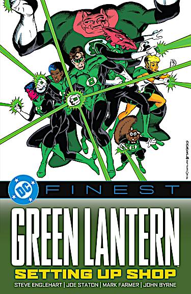 DC Finest: Green Lantern: Setting Up Shop preview images