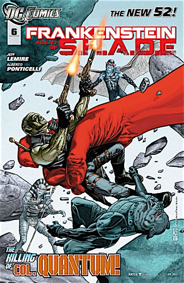 Frankenstein, Agent of SHADE #6 preview images