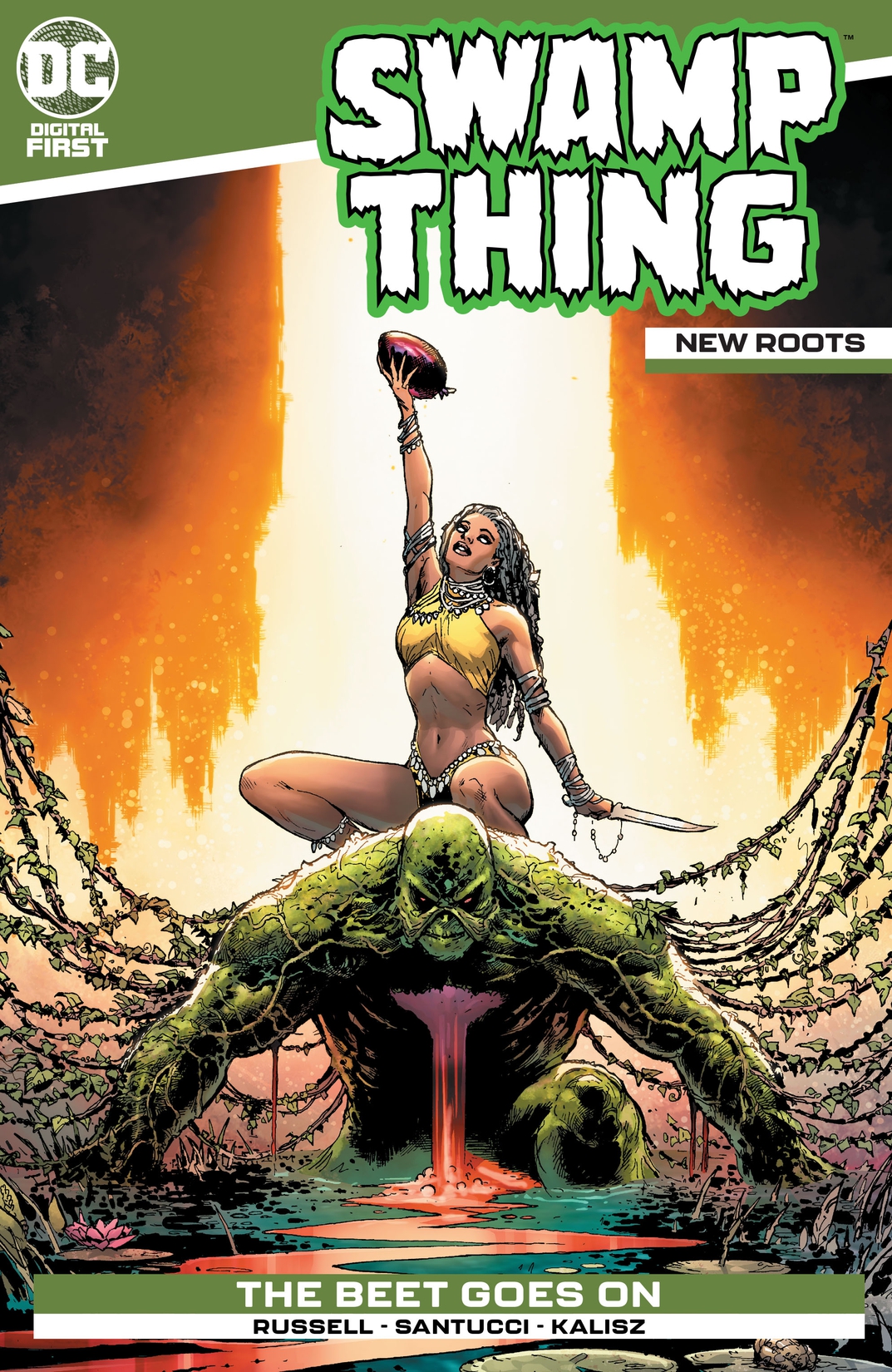 Swamp Thing: New Roots #1 preview images