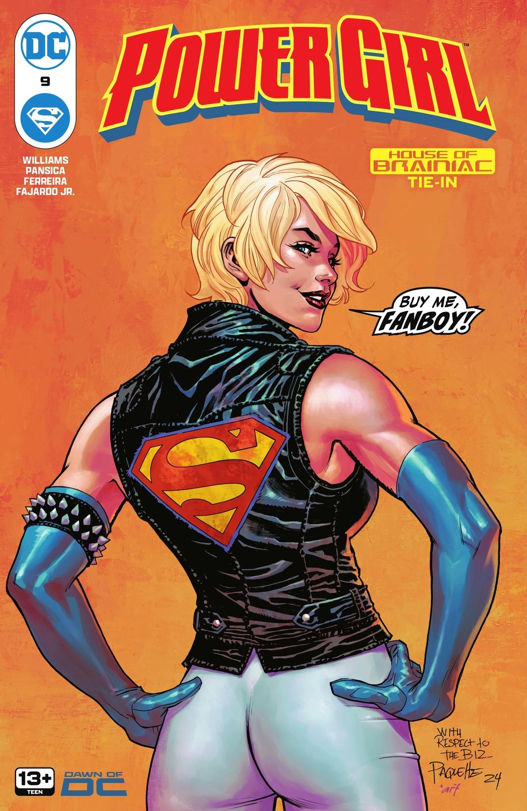 Power Girl #9 preview images
